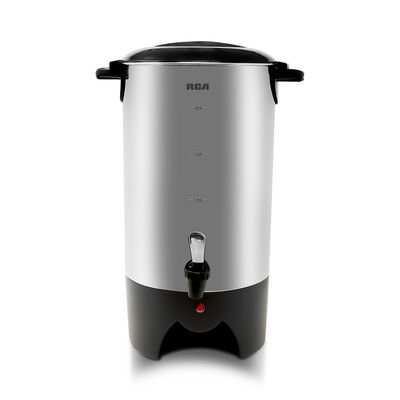 Cafetera de 40 Tazas Plateado Rc-6L Rca