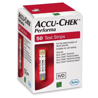 Accu-Chek Performa 50 tiras reactivas CT STRIP