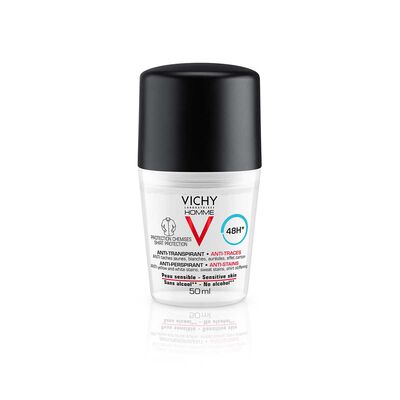 Vichy Homme Desodorante Antitranspirante Antimanchas En Roll-On