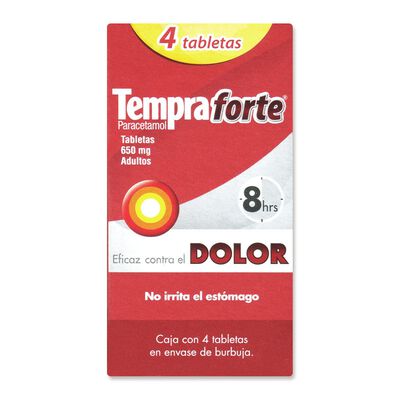 TEMPRA FORTE 650MG AD 4TAB       N