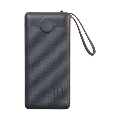 Power Bank 10,000Mah Con Cable Lightning, Tipo C  Y Usb A