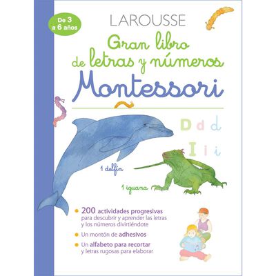 Gran libro de letras y números Montessori