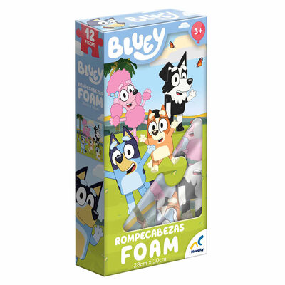 Rompecabezas 12 pzas Foam bluey Novelty