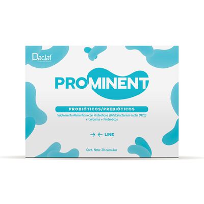 Prominent Line Probióticos Cajilla Con 3o Caps