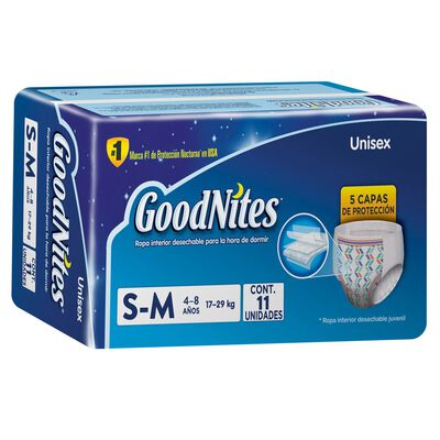 Pañal Good Nites  Mediano 11 Unidades