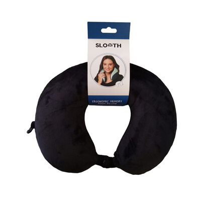 Almohada Anat&oacute;mica con Memoria Negra Slooth
