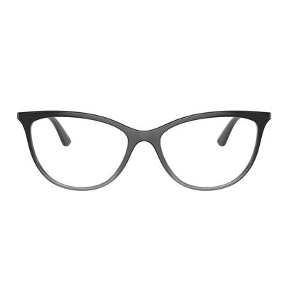 Armazón Vogue Top Degradado Negro/Humo para Mujer