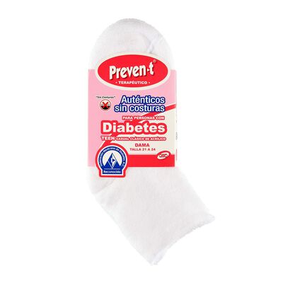 Teen Preven-T diabetes terapéutico sin costuras 1961 chica-mediana(21 a 24cm) blanco dama