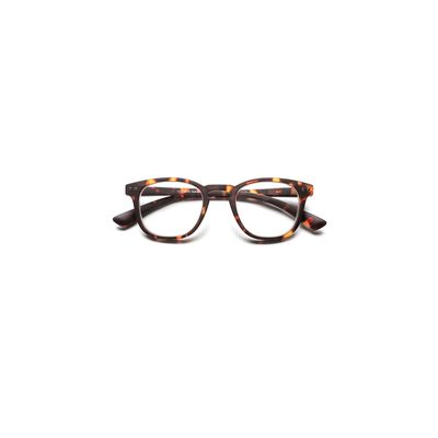 Lentes Reader matt tortoise  +1.00