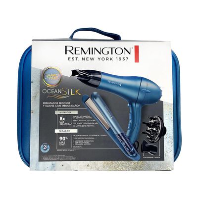Combo Alaciadora y Secadora Remington