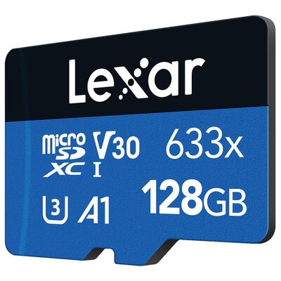Tarjeta de Memoria Lexar Micro SD 128GB C/A LSDMI