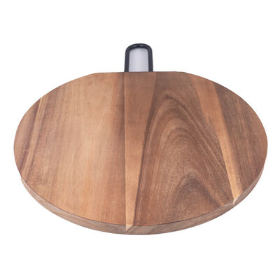 Home Nature Tabla De Madera Rendonda  31*30*1.5 Cm