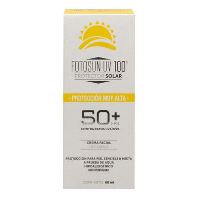 Fotosun UV 100 Crema facial 60 ml 50+ protección muy alta