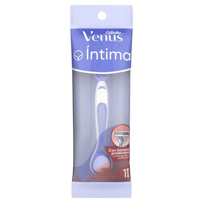 Rastrillo Gillette Venus Íntima con Barrera Protectora Anti-irritación 2 Unidades