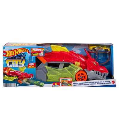 Hot Wheels Remolque de Drag&oacute;n