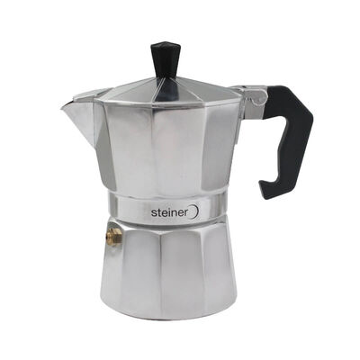 Cafetera Plata St1001 Steiner