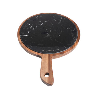 Home Nature Tabla De Servicio De Madera Oslo 33*24*1.7 Cm