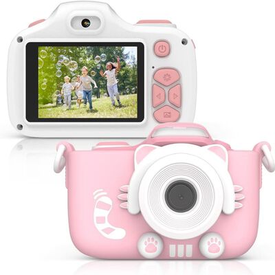 Cámara Infantil Gato M1 Rosa
