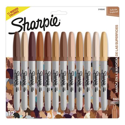 Marcadores Permanentes Sharpie Punto Fino Set 12 Piezas