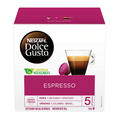 Cápsulas de café espresso