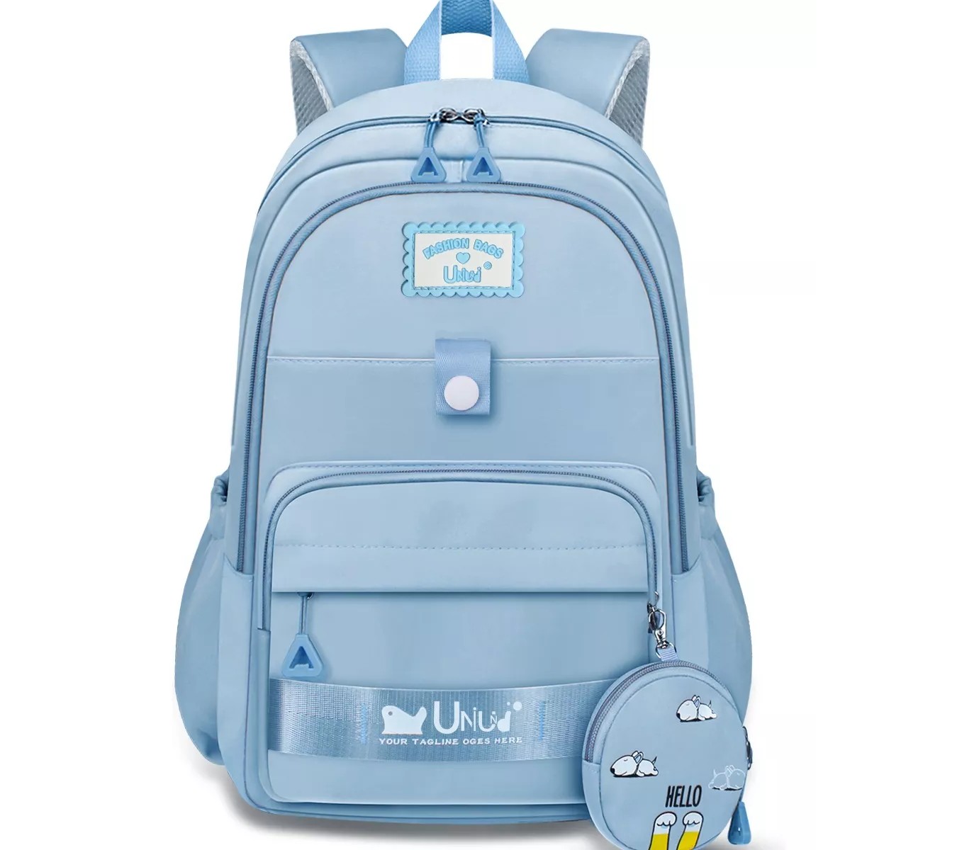 M Mochila Escolar Viaje Bolsa Juvenil De Moda Estilo Coreana Para Laptop Kawaii Impermeable De Moda. image number null