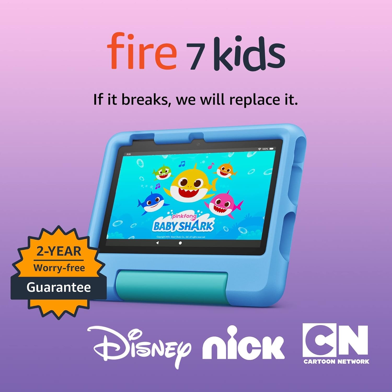 Tablet Infantil Fire Kids 7 Amazon 16 Gb Pantalla de 7 Pulgadas Color azul image number null