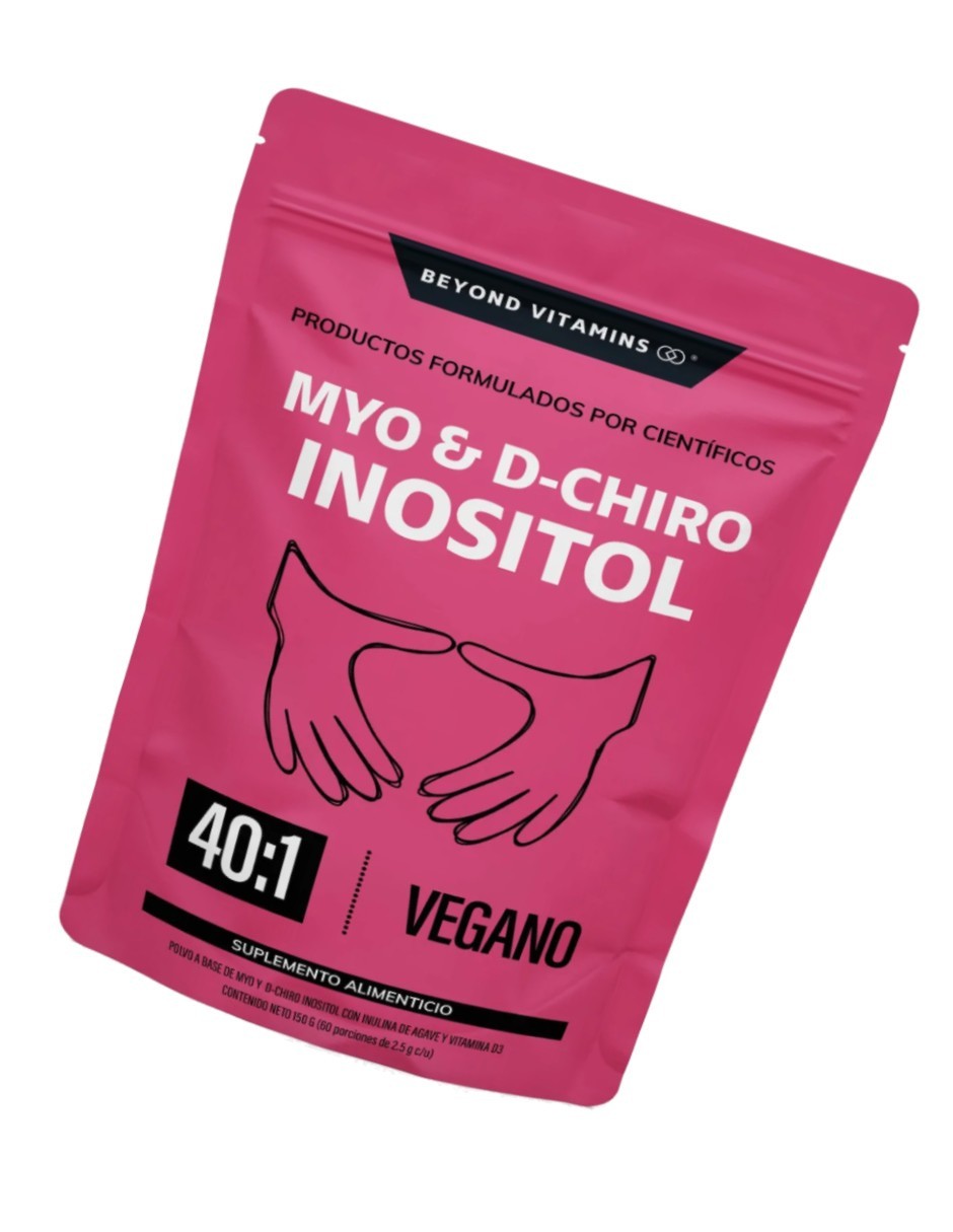 Myo Y D-chiro Inositol Premium Mujer Fortificado Con Zinc, Acido Folico, Inulina De Agave, Vitamina D3 Y Selenio image number null