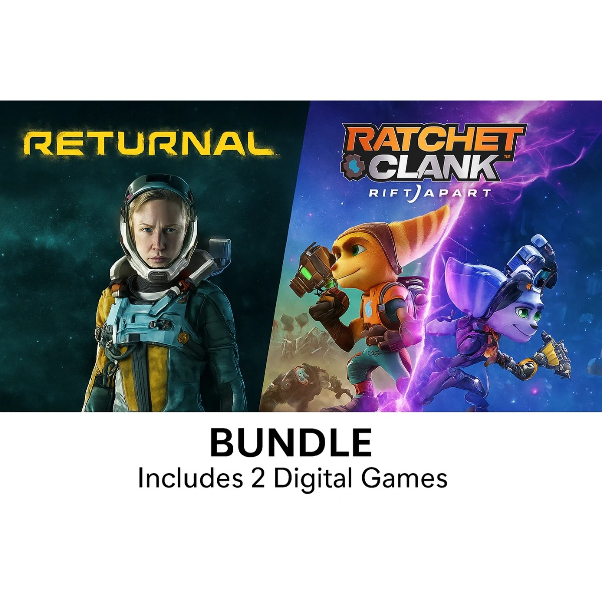 PlayStation&reg;5 (Modelo Slim) - Pack con 2 Juegos - Ratchet- Digital image number null
