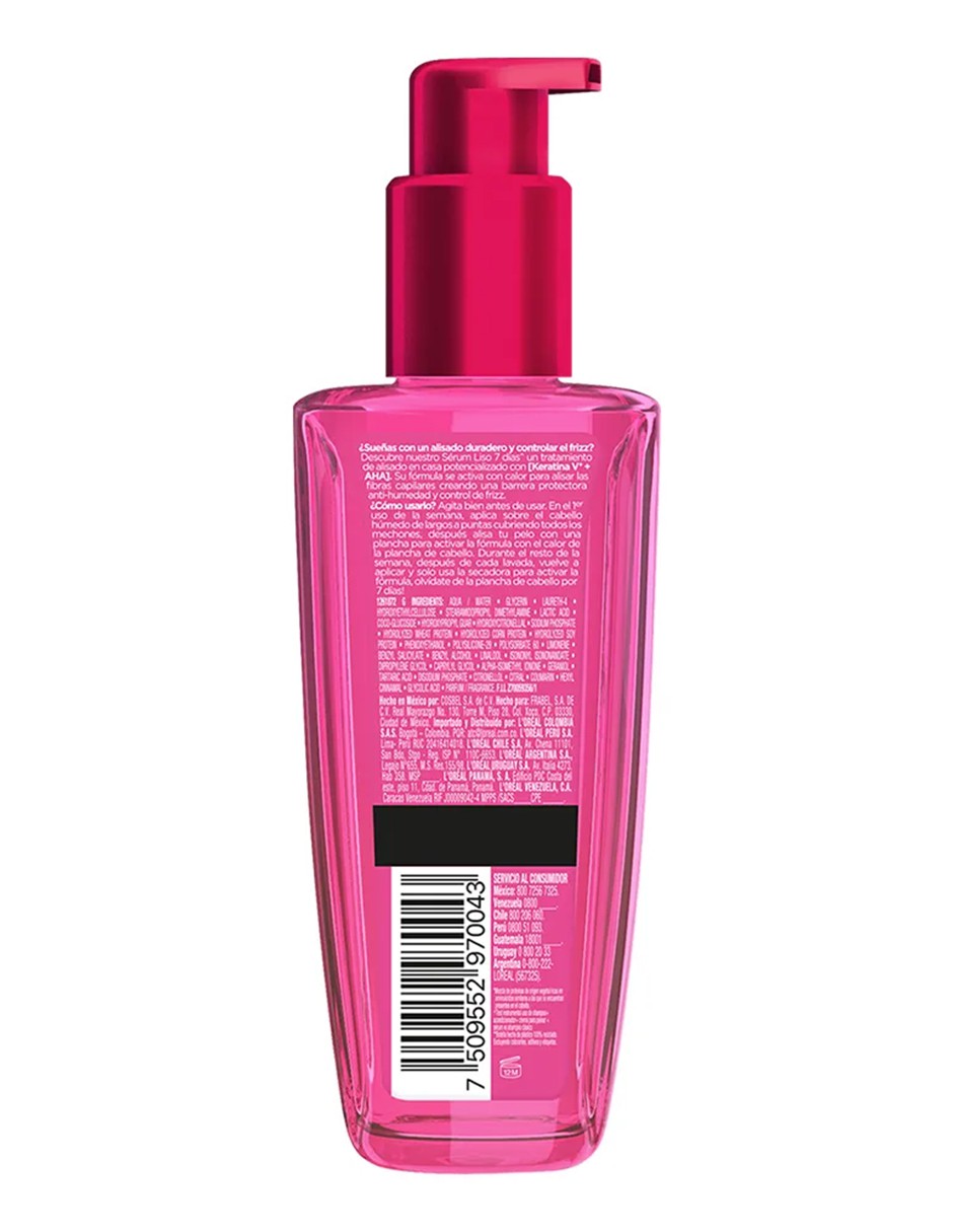 Serum Dream Liso 7 D&iacute;as 100ml L'or&eacute;al Paris image number null