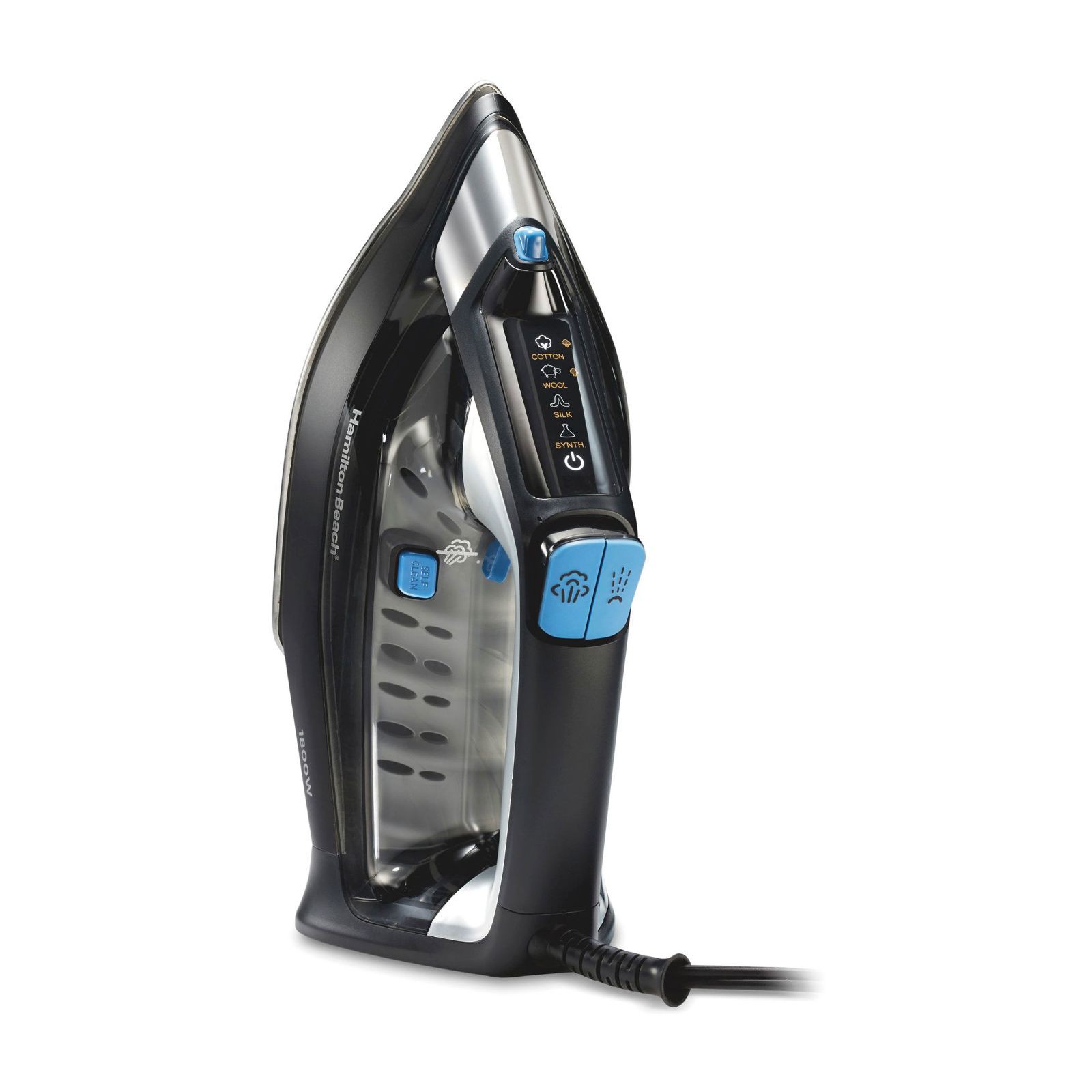 Plancha de Vapor Hamilton Beach FabricIQ Negra 14950 image number null