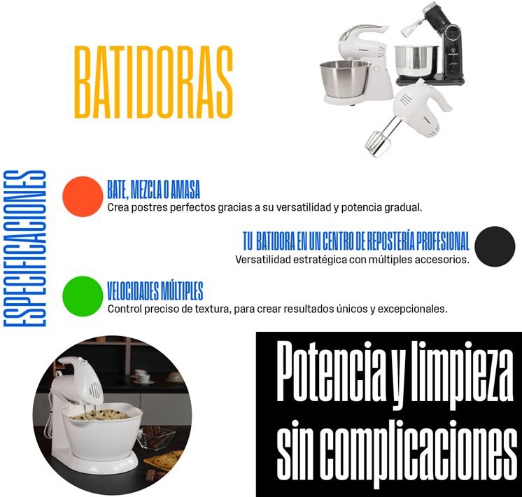 Westinghouse Batidora de Mano (WKHM8208) image number null
