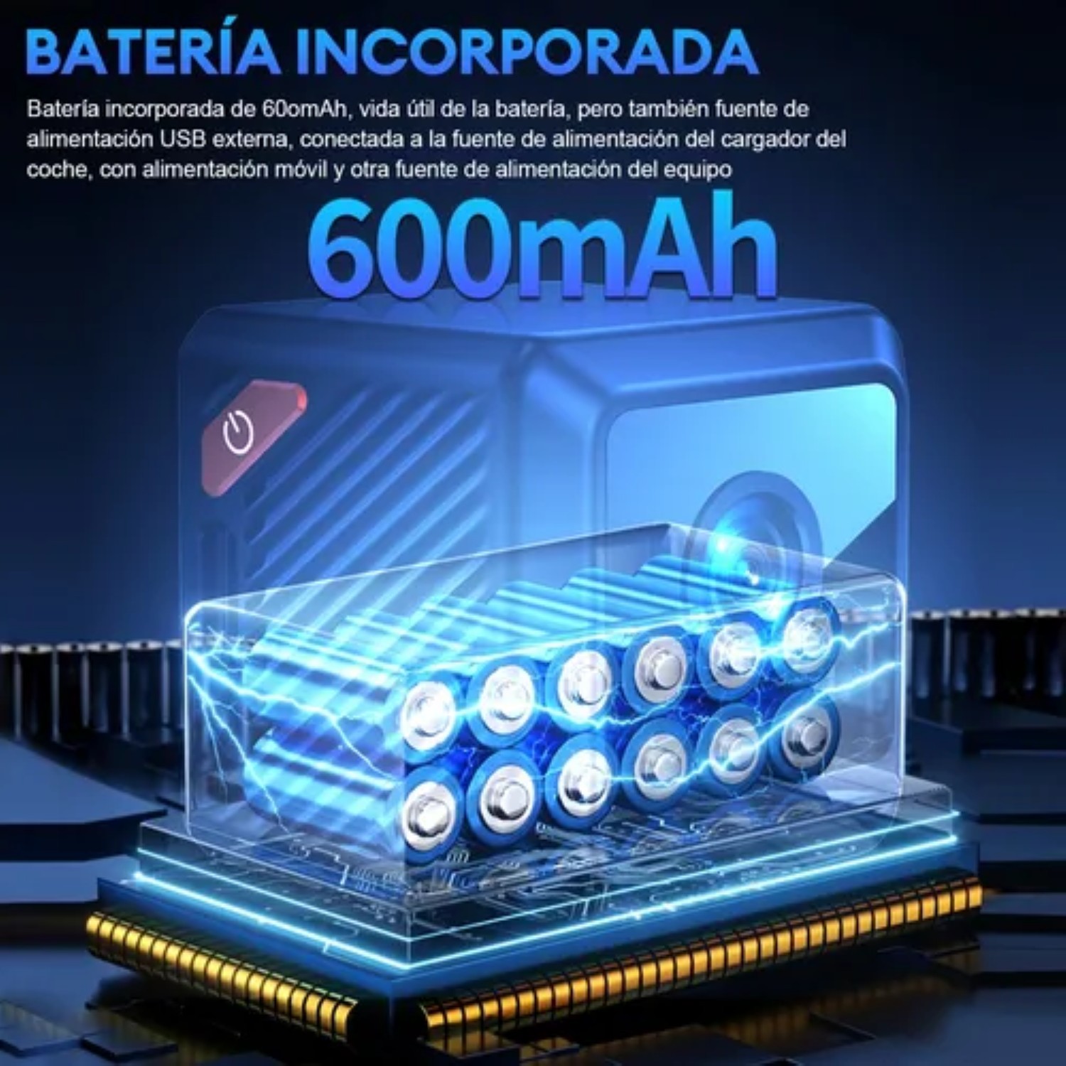 Mini C&aacute;mara Esp&iacute;a Wifi Full Hd 1080p Uhd Det Mov Y Vis Nocturna image number null