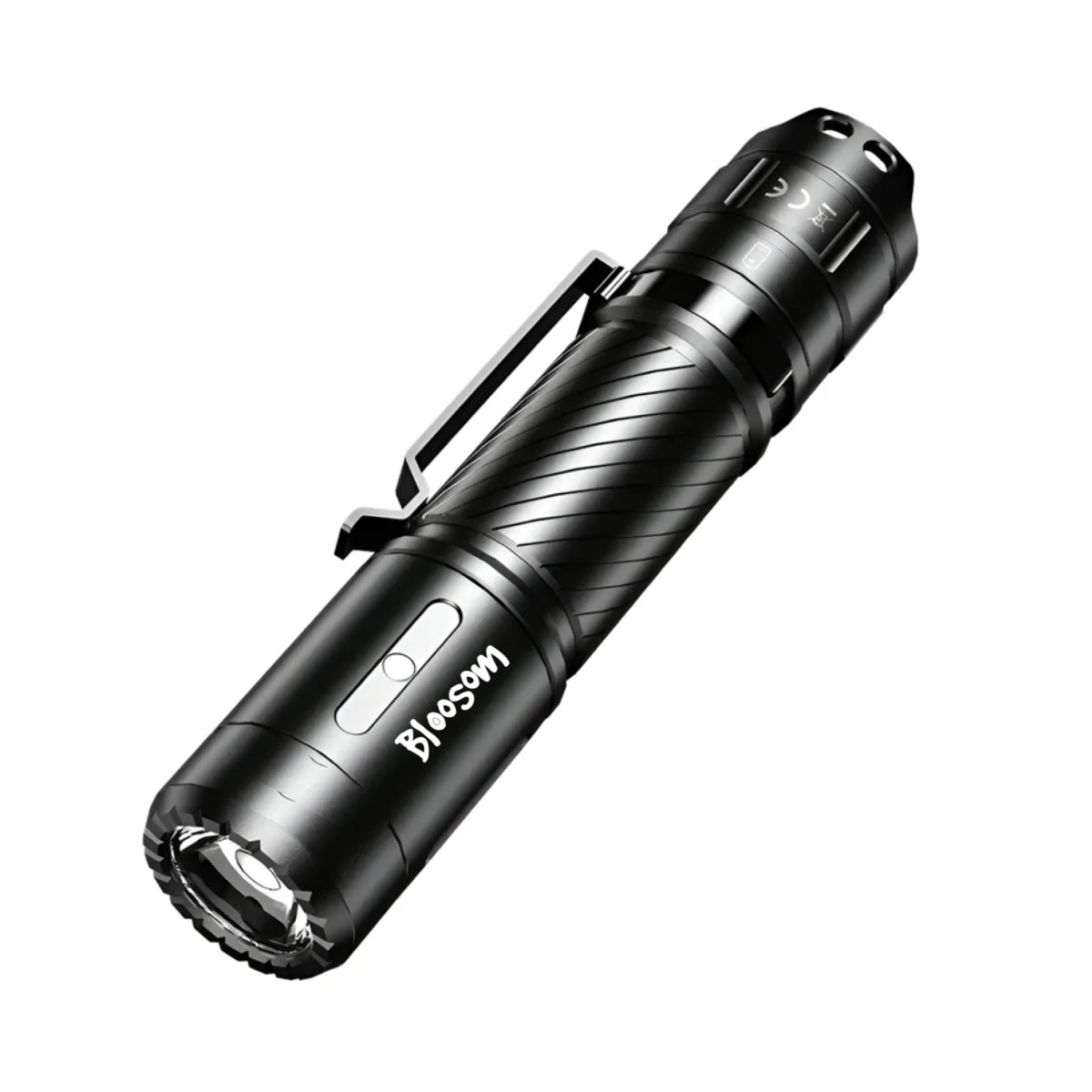 Linterna Tactica C3 Linternas Potentes Led Recargable, Negro image number null