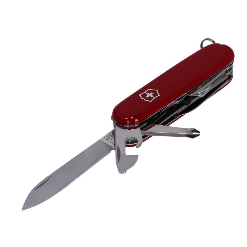 Navaja de bolsillo mediana con lupa con 16 funciones Explorer | Victorinox 1.6703 image number null