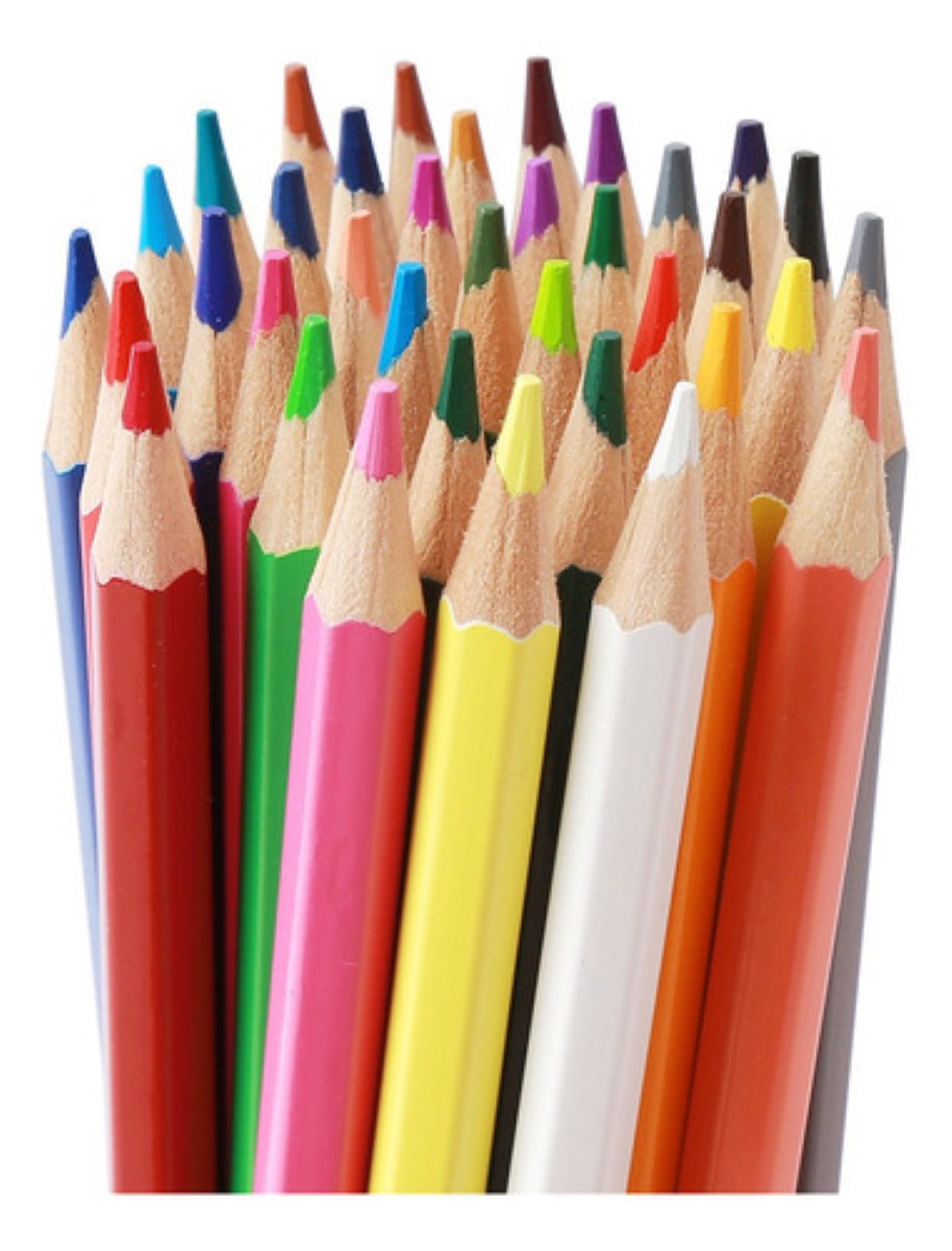 Set Escolar De L&aacute;pices Colores Dibujo Profesionales 50 Uds image number null