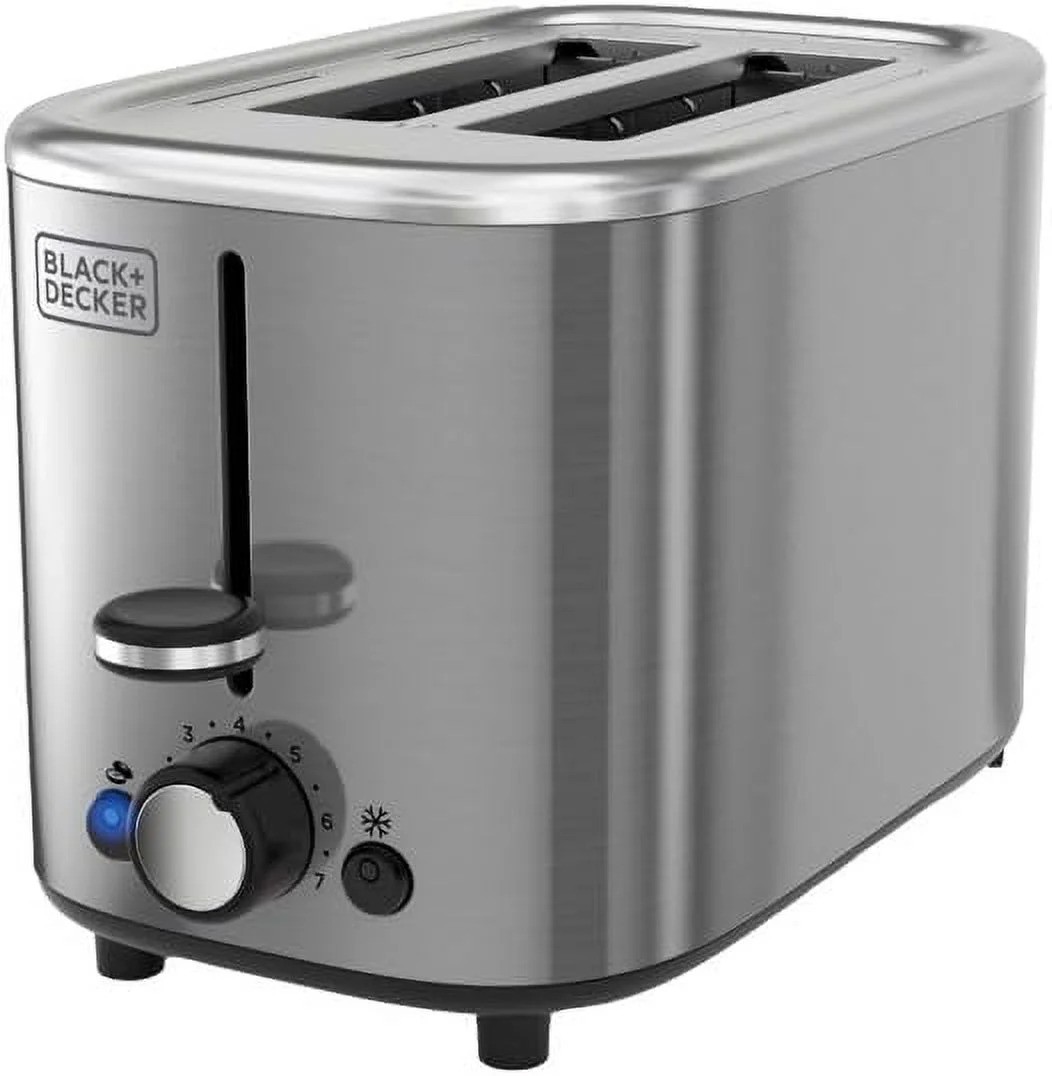 TOSTADOR 2 REBANADAS B&D 750W ACERO INOX MODELO TR0012SS-LA image number null