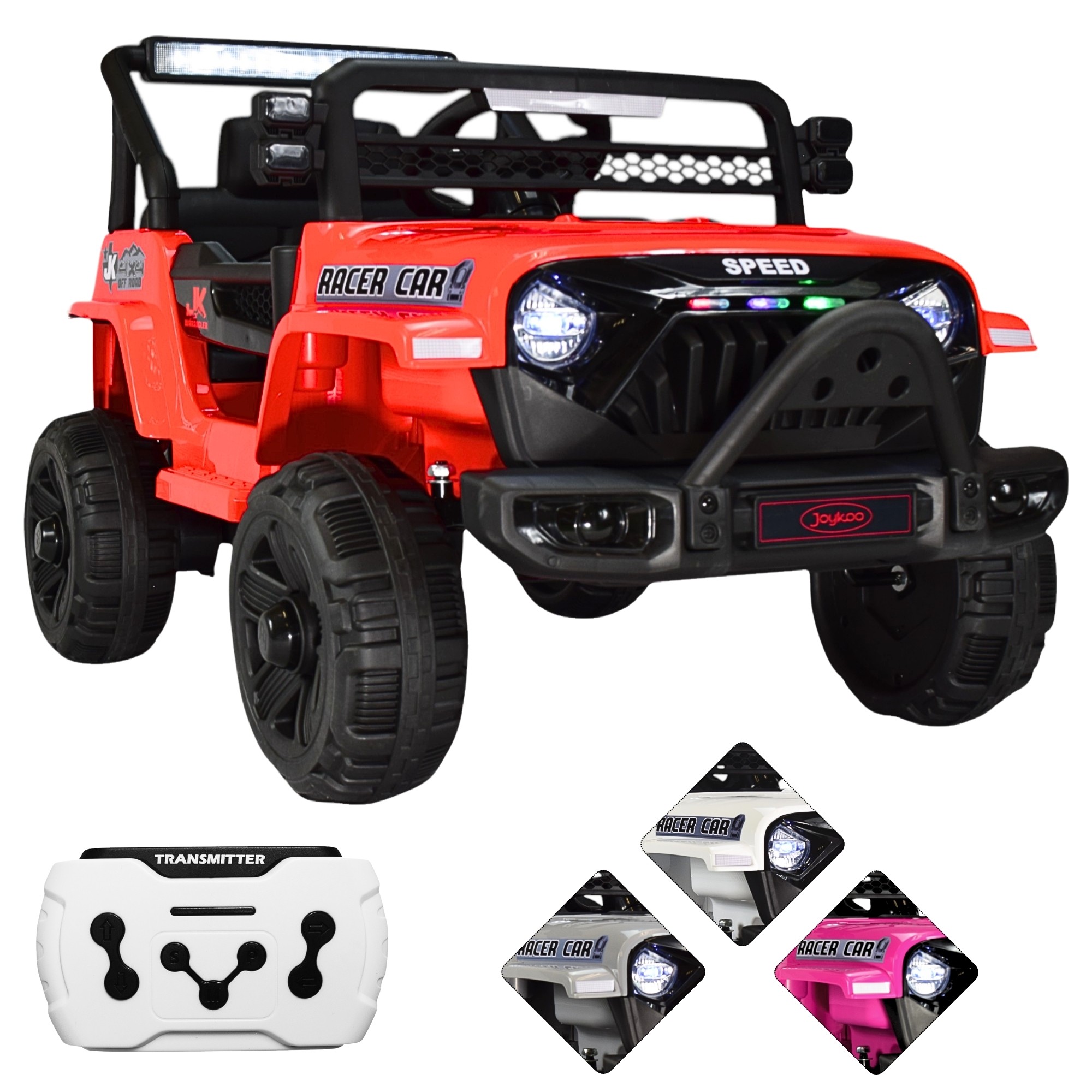 Camioneta Montable Electrica para Ni&ntilde;os Control Remoto 12v - ROJO image number null