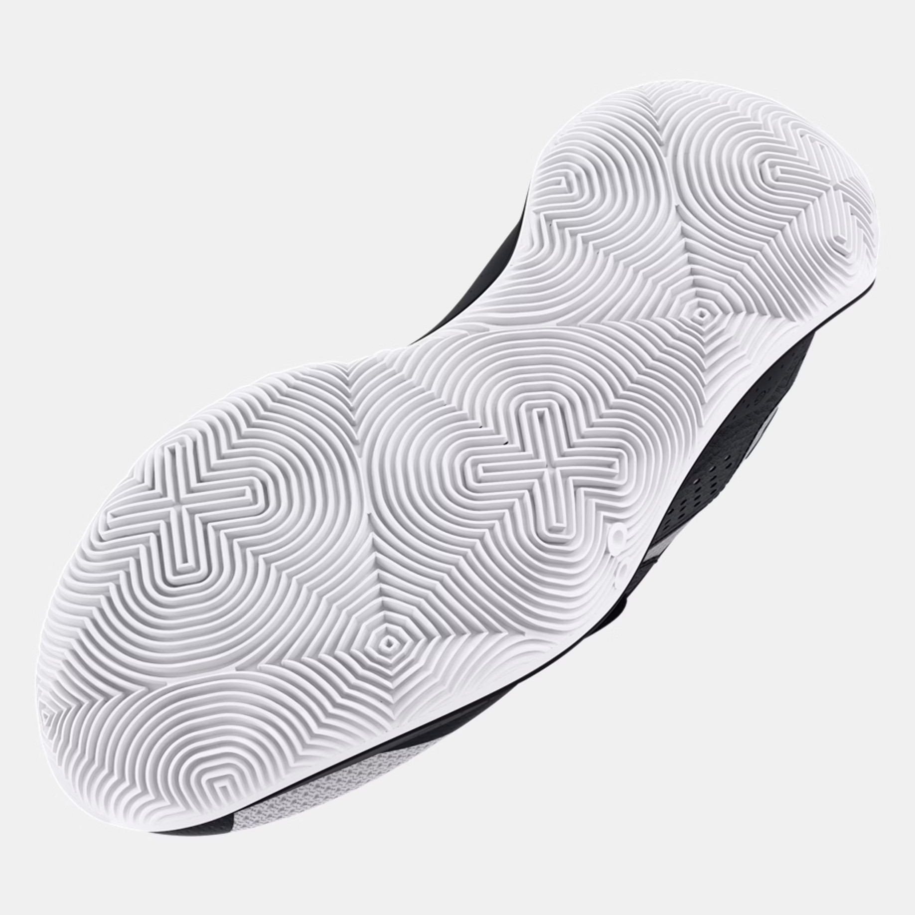 Tenis Bota Under Armour Jet23 Negro Blanco Original para Hombre image number null