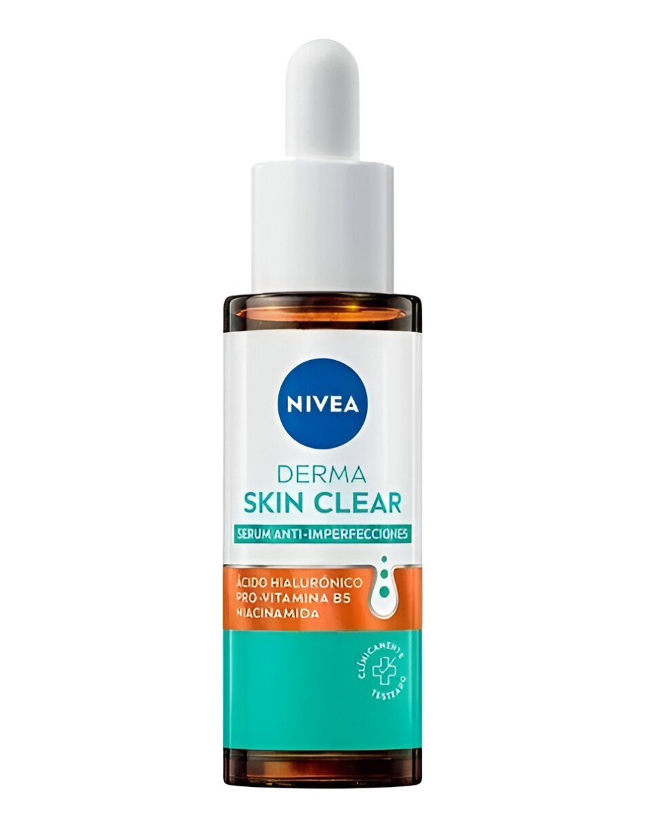 Nivea Derma Skin Clear S&eacute;rum Antiimperfecciones 30 ml D&iacute;a y Noche Todo Tipo de Piel image number null