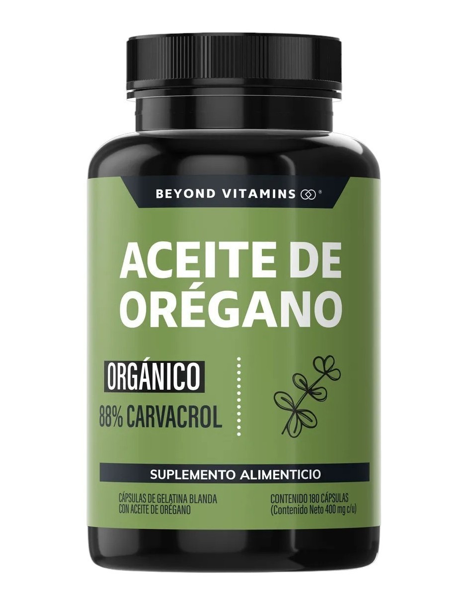 Beyond Vitamins | Aceite De Oregano Org&aacute;nico 100% Natural Con 88% Carvacrol image number null