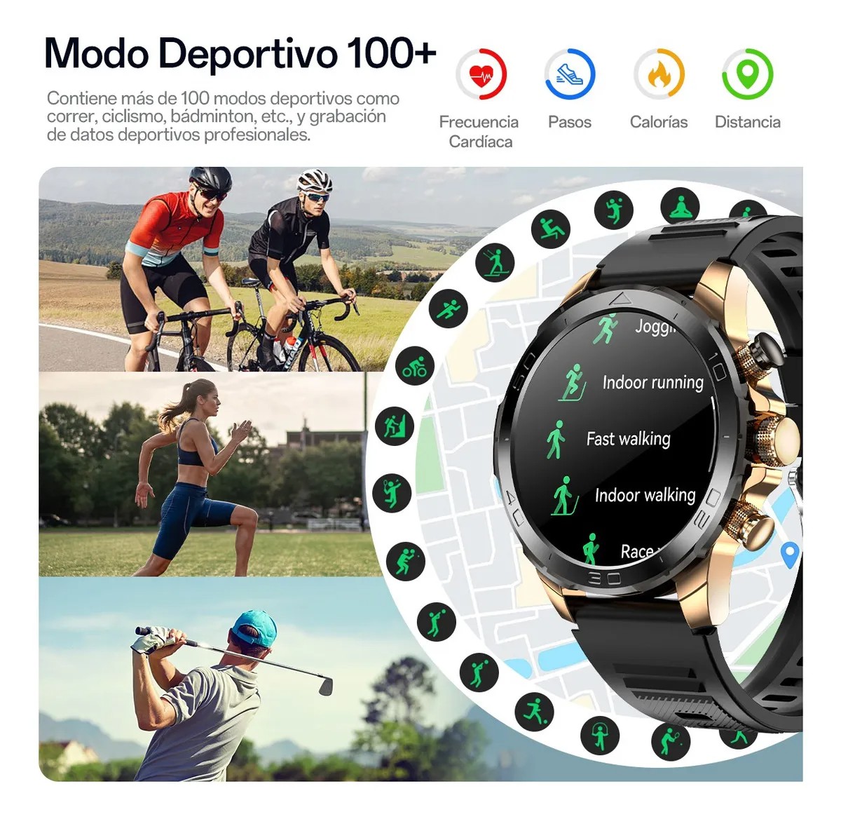 Reloj Inteligente Aolon Luxor image number null