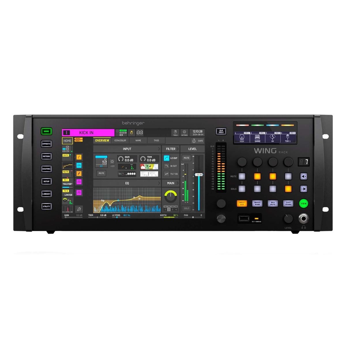 Mezcladora BEHRINGER WING RACK 48 Ch Pantalla Tactil 10.1 image number null