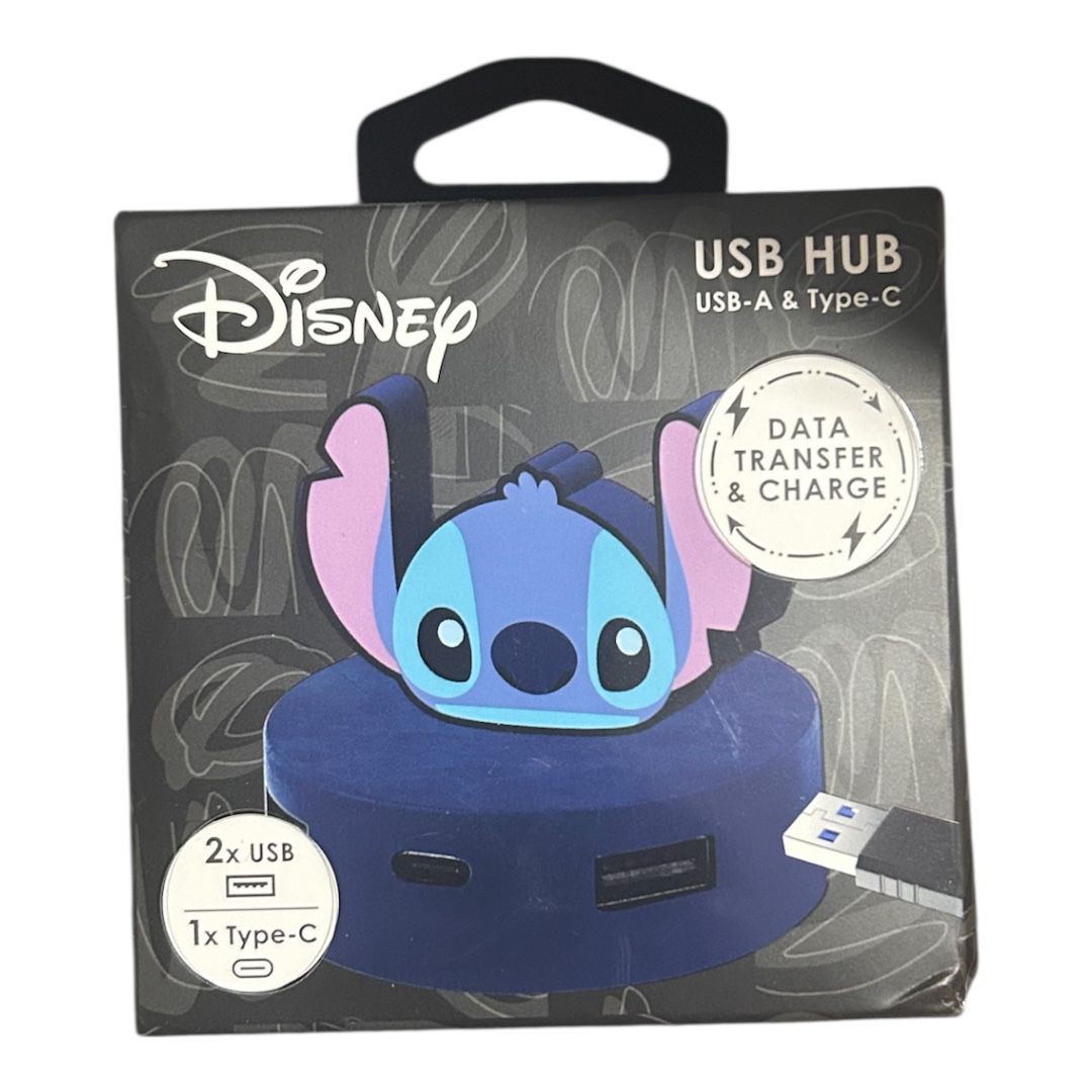 Disney Hub Usb Stitch 3 Puertos Cargador Multipuerto 2 image number null