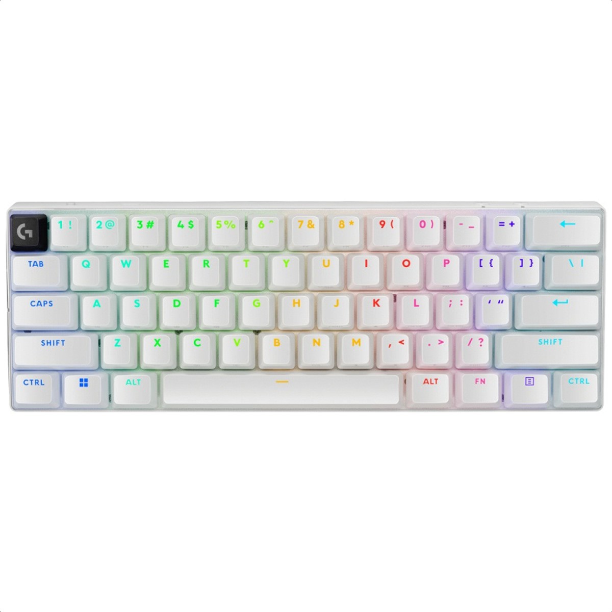 Teclado Logitech PRO X 60 LIGHTSPEED RGB Inal&aacute;mbrico Mec&aacute;nico GX Brown Gamer 920-011921 image number null