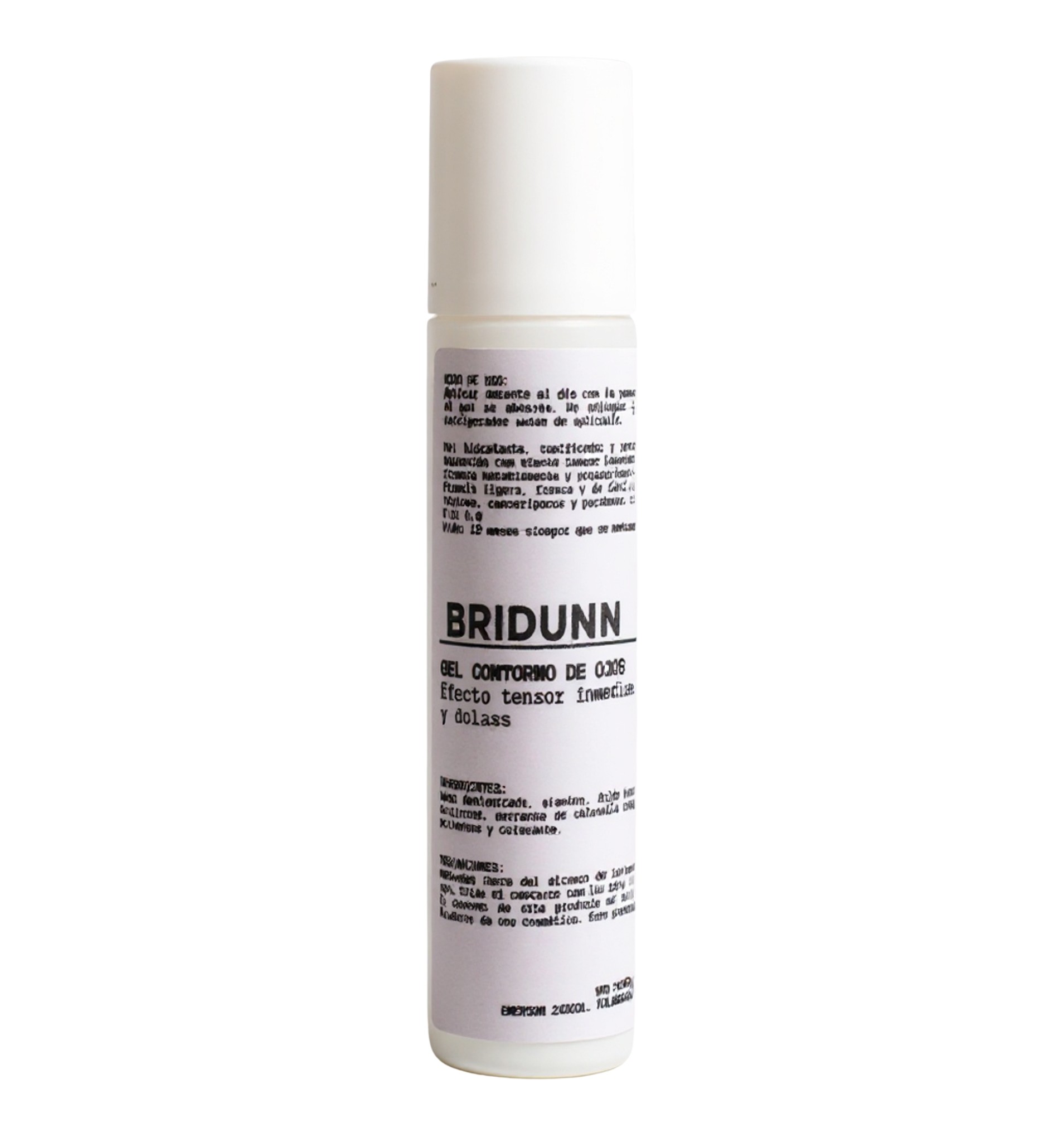Corrector de Ojeras, Bolsas e Imperfecciones, BRIDUNN SKINCARE Con Algas Marinas y Coleus, Gel Natural 16 ml image number null