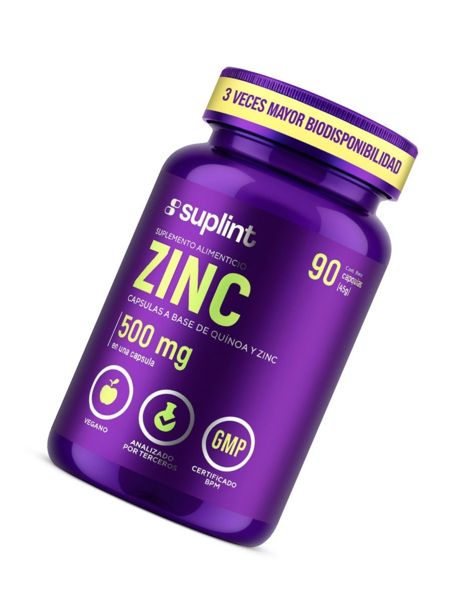 Zinc 50mg Gluconato con Quinoa image number null