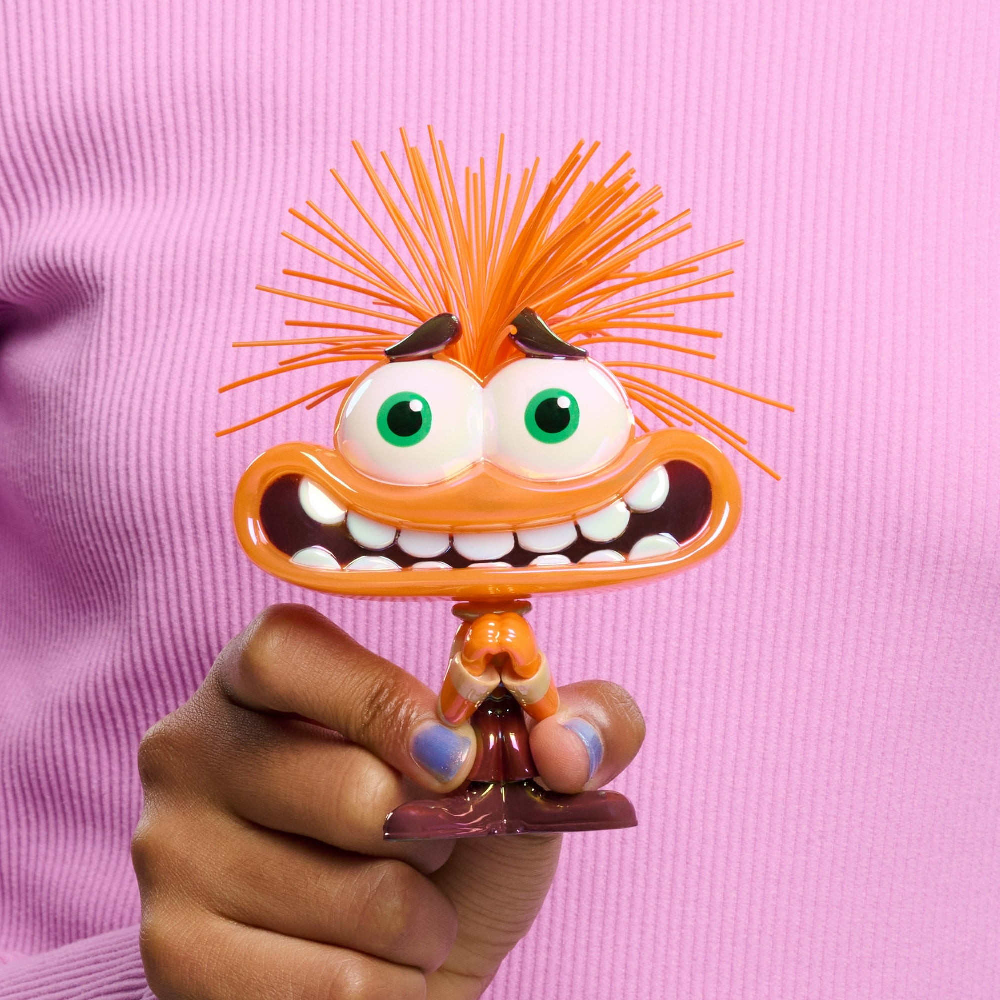 Juguete de Figura de Bobblehead Ansiedad Coleccionable y Pixar Inside Out 2 image number null