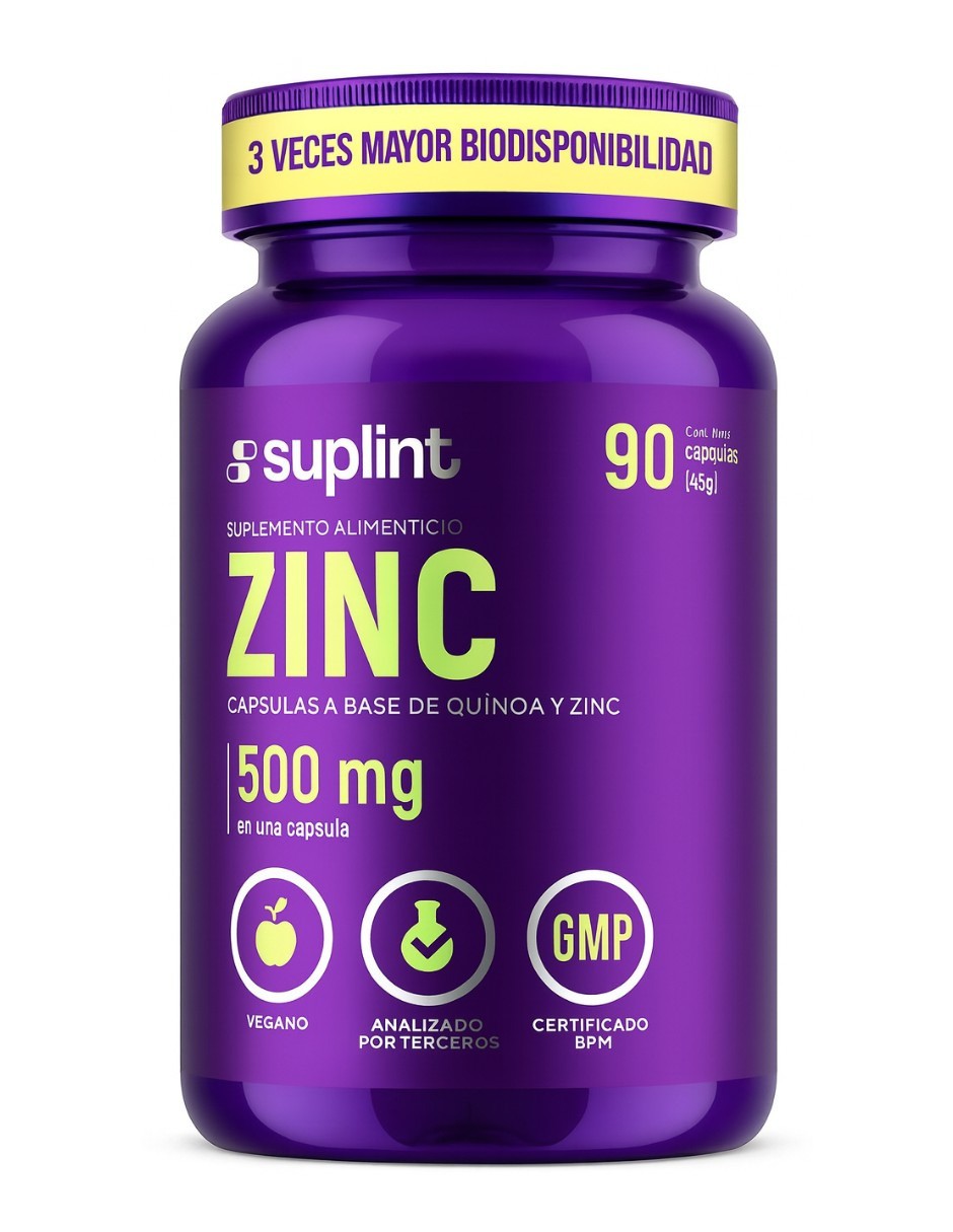 Zinc 50mg Gluconato con Quinoa image number null