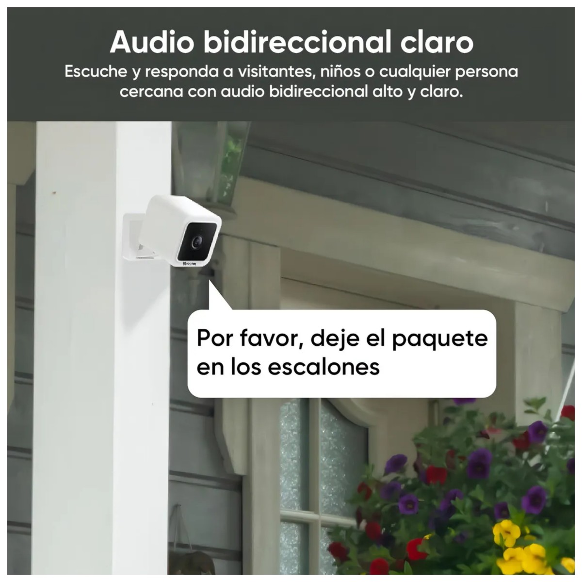 C&aacute;mara de Seguridad con Cable de 1080p HD para Interiores y Exteriores 1 Pieza Blanco image number null