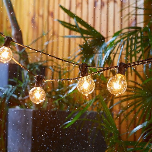 Guirnalda De Luces 25+2 Focos Exterior Vintage Impermeable. image number null